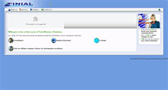Desktop Screenshot of finial.co.za
